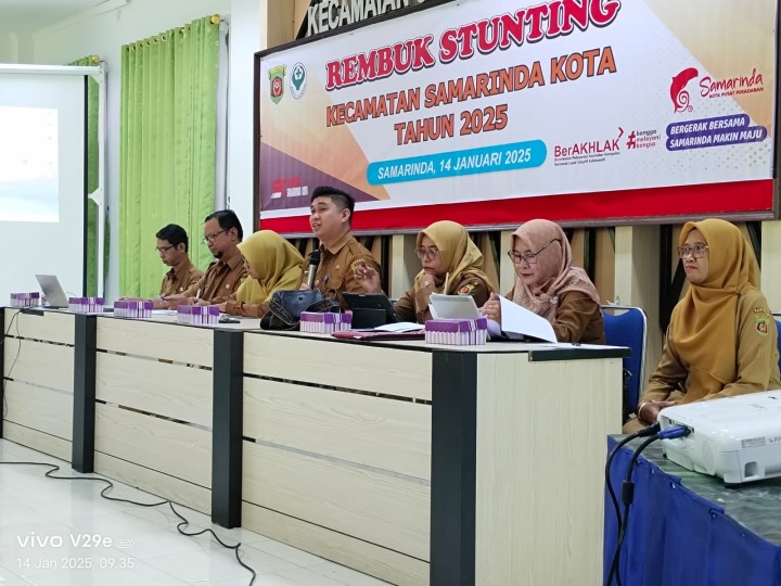 Rembuk Stunting Kecamatan Samarinda Kota Tahun 2025