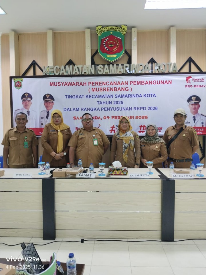 MUSRENBANG KECAMATAN SAMARINDA KOTA