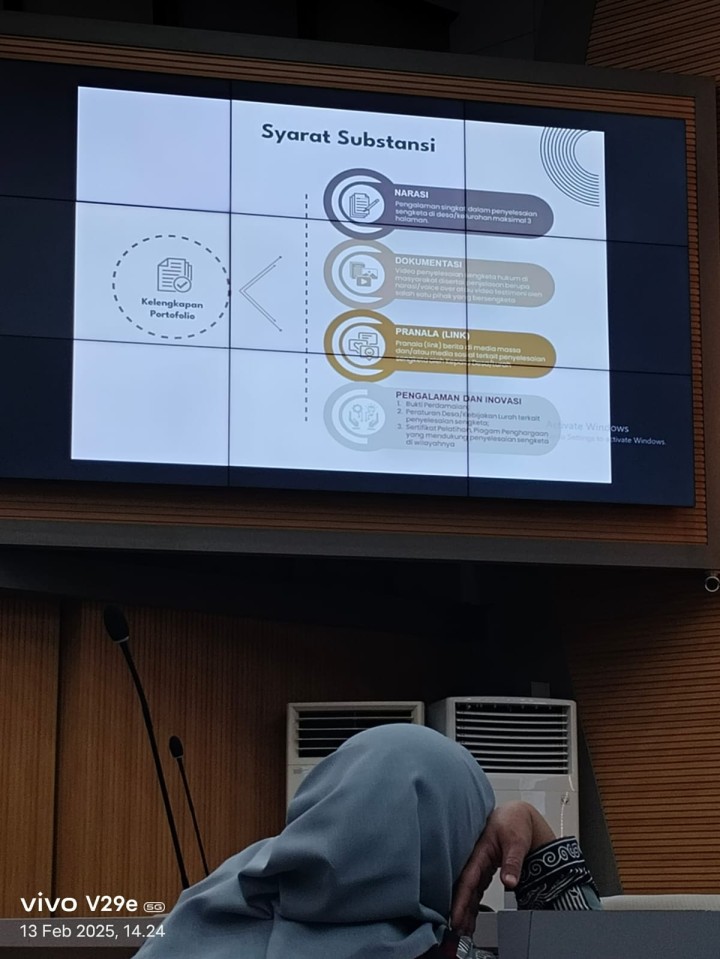 Rapat Sosialisasi Anugerah Paralegal Justice Award Tahun 2024
