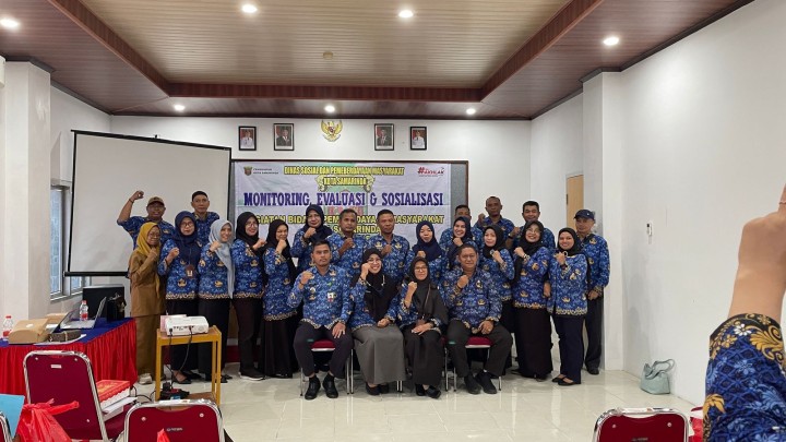 Monitoring, Evaluasi, dan Sosialisasi terkait kegiatan Pemberdayaan Masyarakat