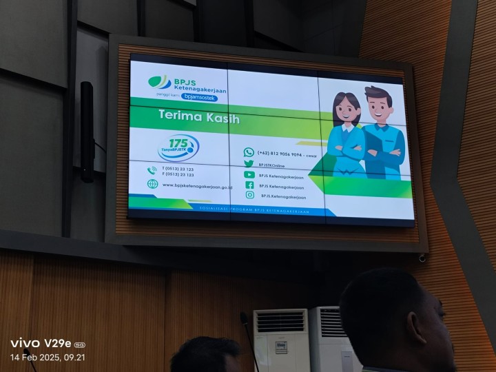 Kegiatan Verifikasi Data dan Pemberian Santunan Pekerja Rentan Tahun 2025