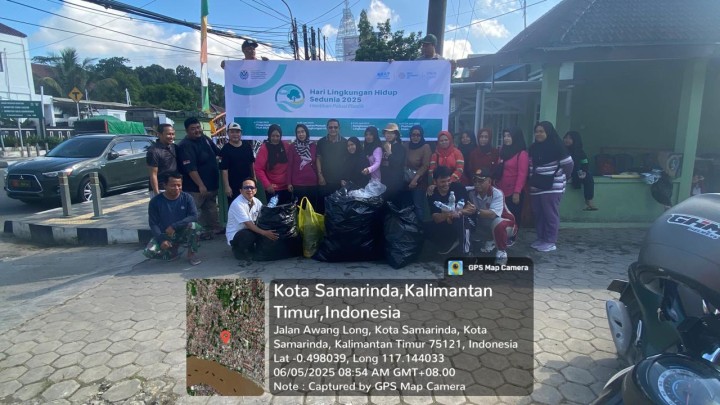 Pelaksanaan Gotong Royong Serentak Kelurahan Bugis dalam Rangka Hari Lingkungan Hidup 2025