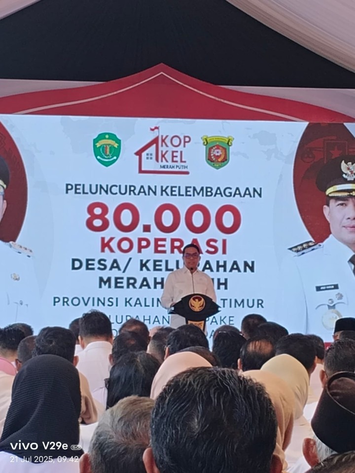 Launching Koperasi Merah Putih