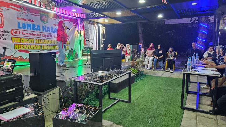 Kelurahan Bugis Rayakan Kemerdekaan dengan Lomba Voli dan Karaoke