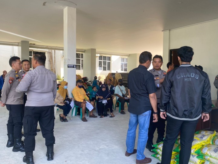 Polresta Samarinda Gelar Gerakan Pangan Murah Bersama Bulog untuk Jaga Stabilitas Harga
