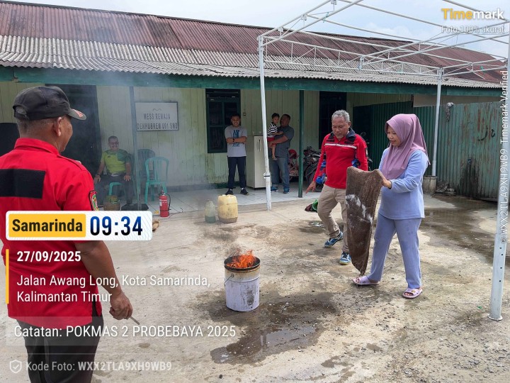 Peningkatan Kesiapsiagaan Warga RT 18 Kelurahan Bugis Melalui Sosialisasi Pencegahan Kebakaran
