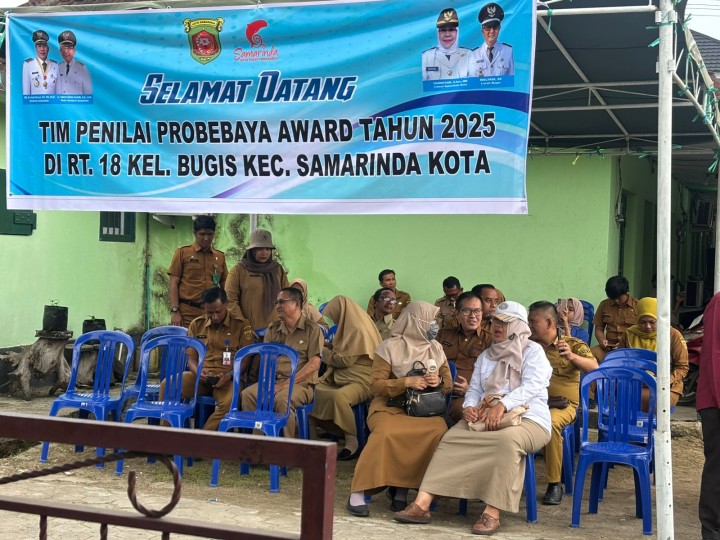 Penilaian Probebaya Award Tahun 2025 Dilaksanakan di Lingkungan RT 18 Kelurahan Bugis