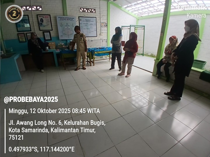 Kunjungan Camat Samarinda Kota dalam Rangka Persiapan Penilaian PROBEBAYA AWARD 2025