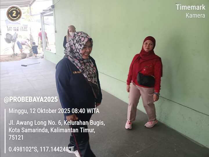 Kunjungan Camat Samarinda Kota dalam Rangka Persiapan Penilaian PROBEBAYA AWARD 2025
