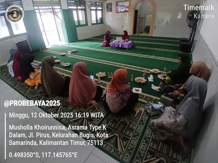Rapat Pengurus dan Anggota Dasa Wisma RT 11 dalam Rangka Pelaksanaan PROBEBAYA TA 2025