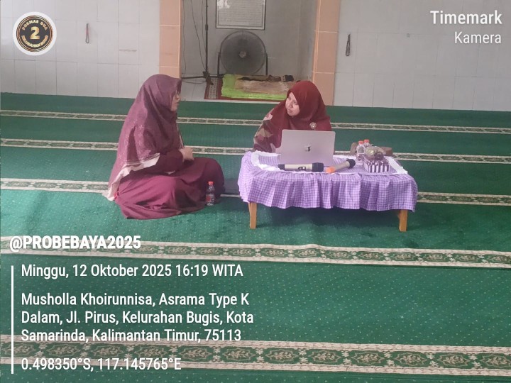 Rapat Pengurus dan Anggota Dasa Wisma RT 11 dalam Rangka Pelaksanaan PROBEBAYA TA 2025