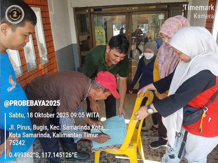 Serah Terima Pengadaan Barang Sarana dan Prasarana Sosial Budaya RT 08 – PROBEBAYA TA 2025