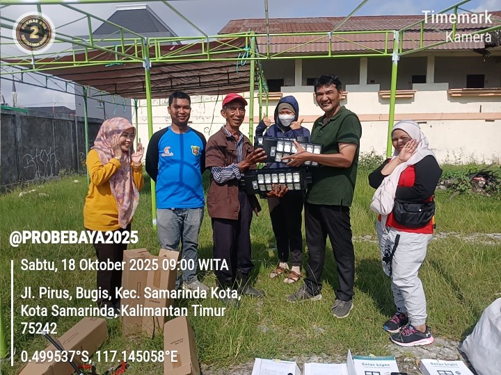 Serah Terima Pengadaan Barang Sarana dan Prasarana Sosial Budaya RT 08 – PROBEBAYA TA 2025