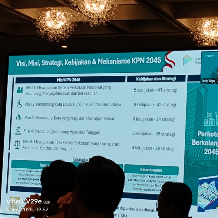 Kelurahan Bugis Hadiri Forum Group Discussion Penyepakatan Strategi Pengembangan KPI dan Kawasan Pilot Integrated City Planning