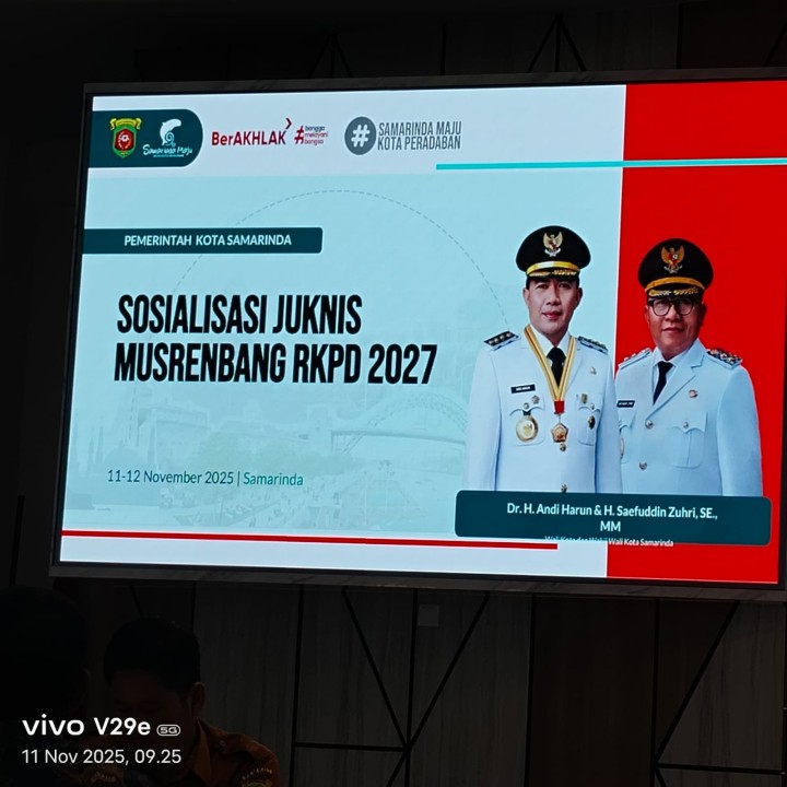 Kelurahan Bugis Hadiri Sosialisasi Juknis Musrenbang RKPD Kota Samarinda Tahun 2027