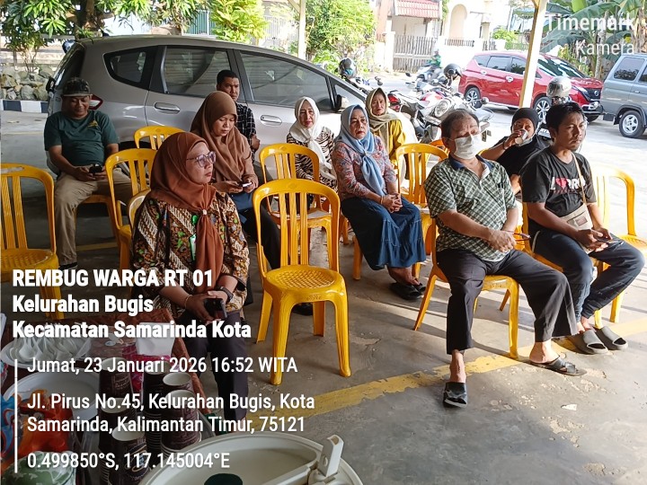 REMBUK WARGA RT. 01 PERUBAHAN PROBEBAYA 2026 KELURAHAN BUGIS