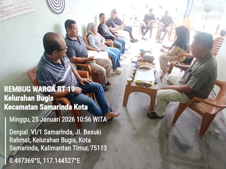 REMBUK WARGA RT. 19 PERUBAHAN PROBEBAYA 2026 KELURAHAN BUGIS