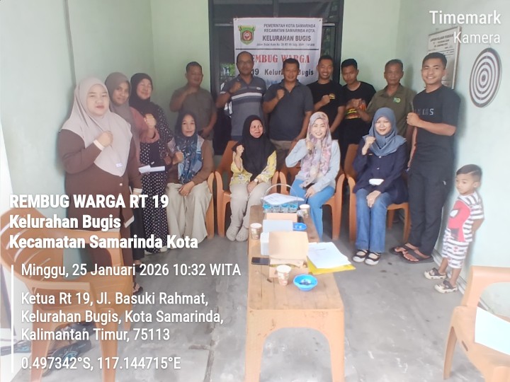 REMBUK WARGA RT. 19 PERUBAHAN PROBEBAYA 2026 KELURAHAN BUGIS