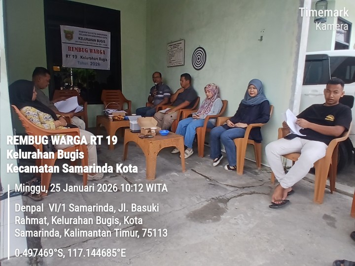 REMBUK WARGA RT. 19 PERUBAHAN PROBEBAYA 2026 KELURAHAN BUGIS