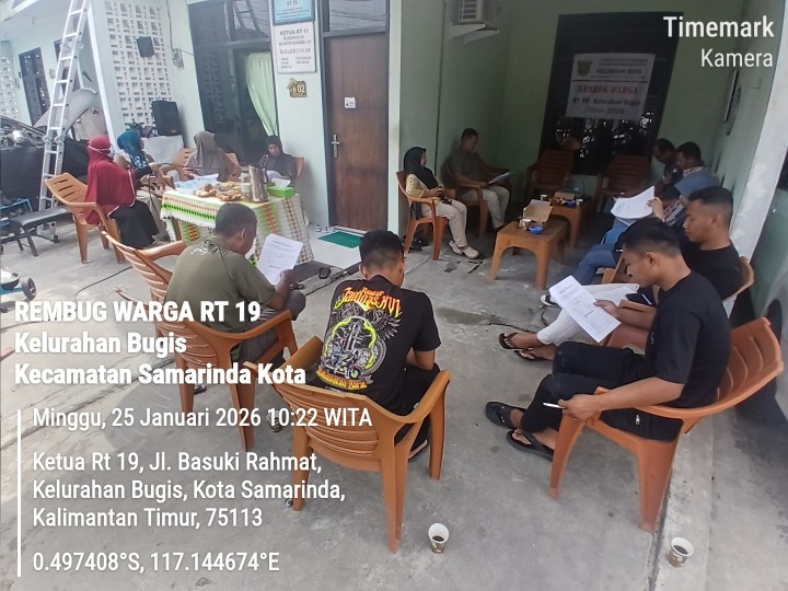 REMBUK WARGA RT. 19 PERUBAHAN PROBEBAYA 2026 KELURAHAN BUGIS