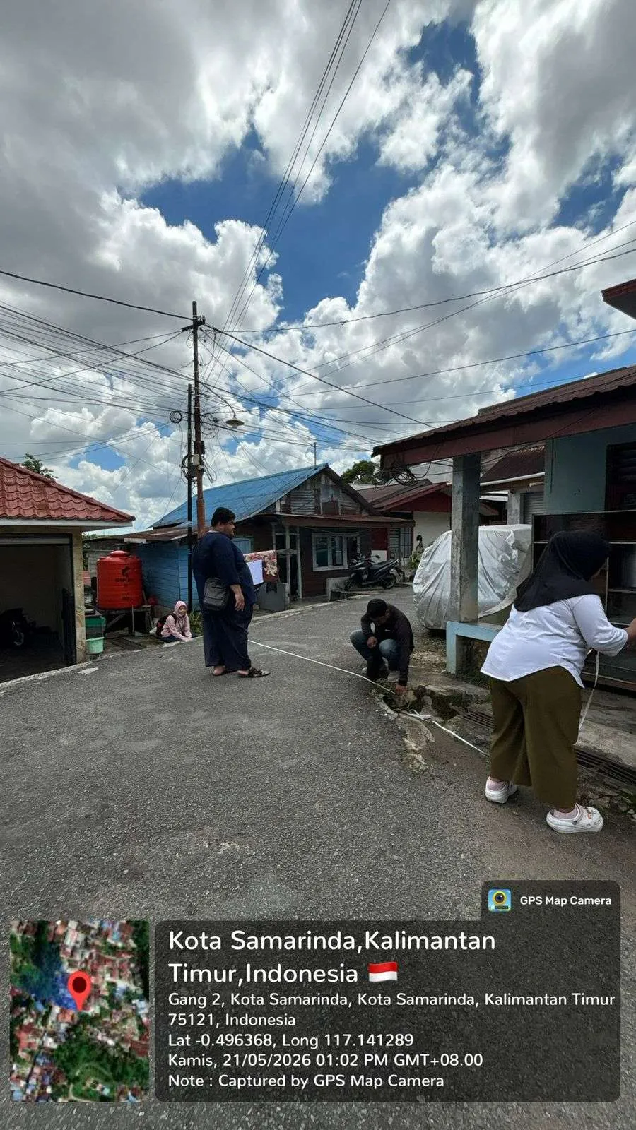 Pokmas 1 Kelurahan Bugis Laksanakan Verifikasi Lapangan Usulan Sarpras Probebaya 2026