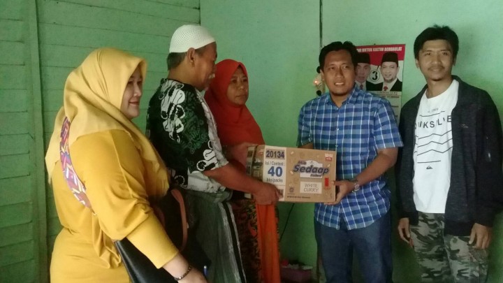 pemberian bantuan kepada korban bencana Gempa Palu