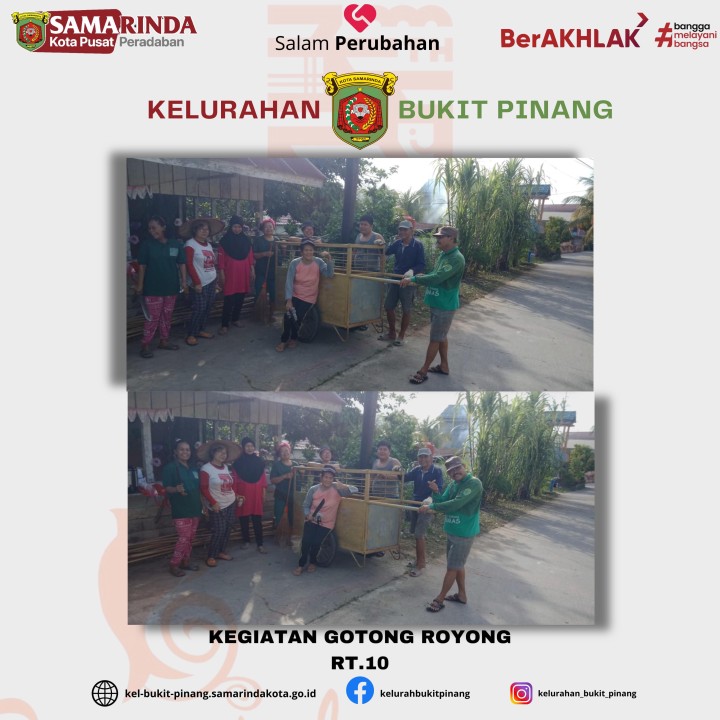 Kegiatan Gotong Royong RT.10