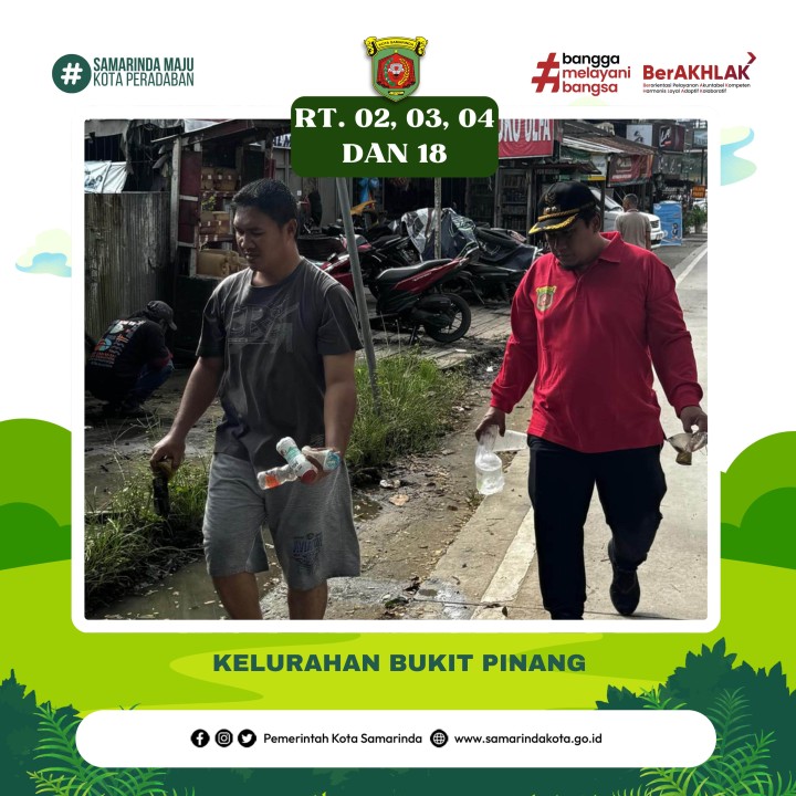 GOTONG ROYONG RUTIN (DWI MINGGUAN) RT. 02, 03, 04 DAN RT. 18