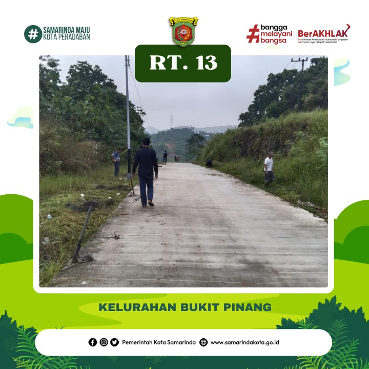 GOTONG ROYONG RUTIN (DWI MINGGUAN) RT. 13
