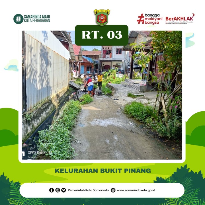 GOTONG ROYONG RUTIN (DWI MINGGUAN) RT. 03