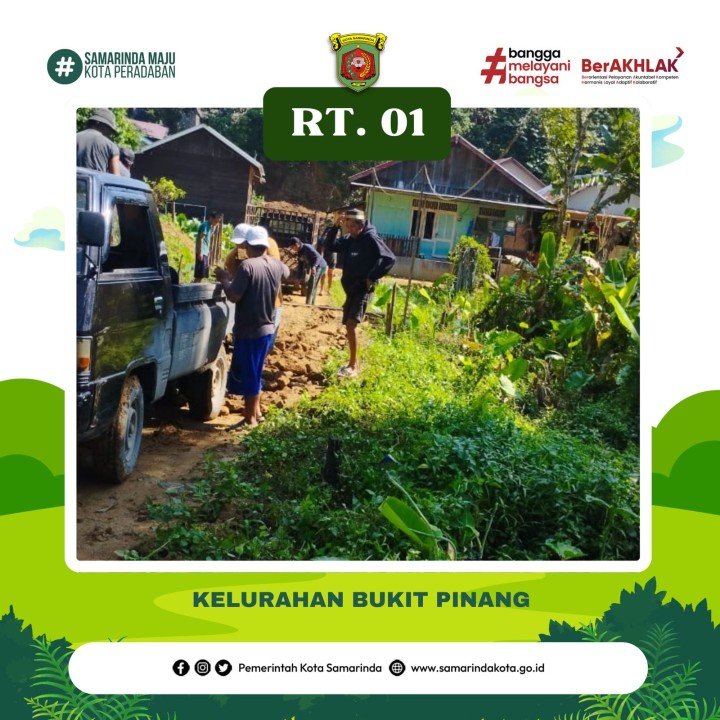 GOTONG ROYONG RUTIN (DWI MINGGUAN) RT. 01