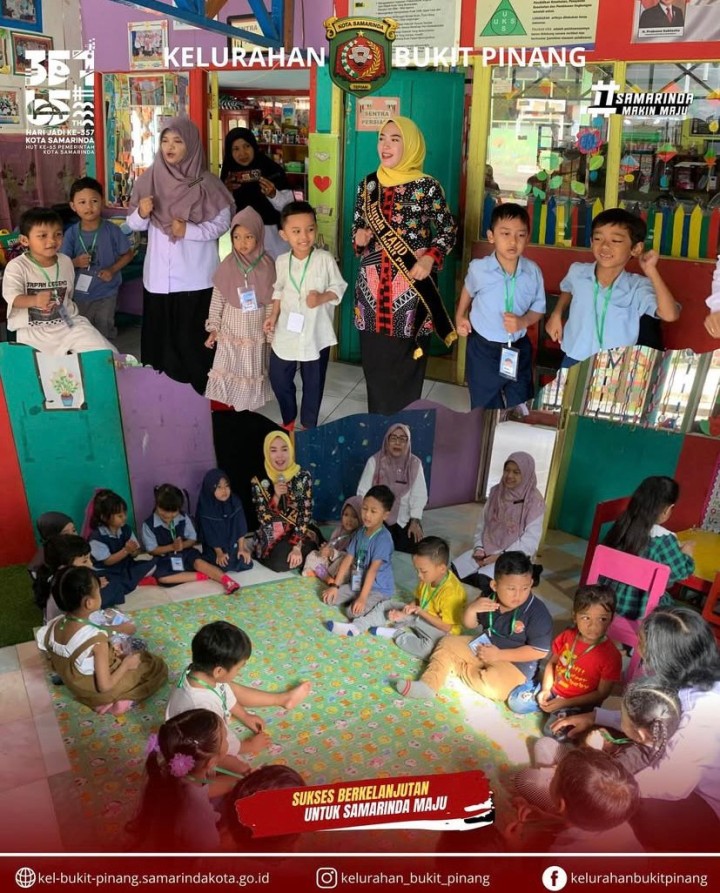 Bunda Paud Bukit Pinang Monitoring MPLS di TK-KB Plus Puri Kencana
