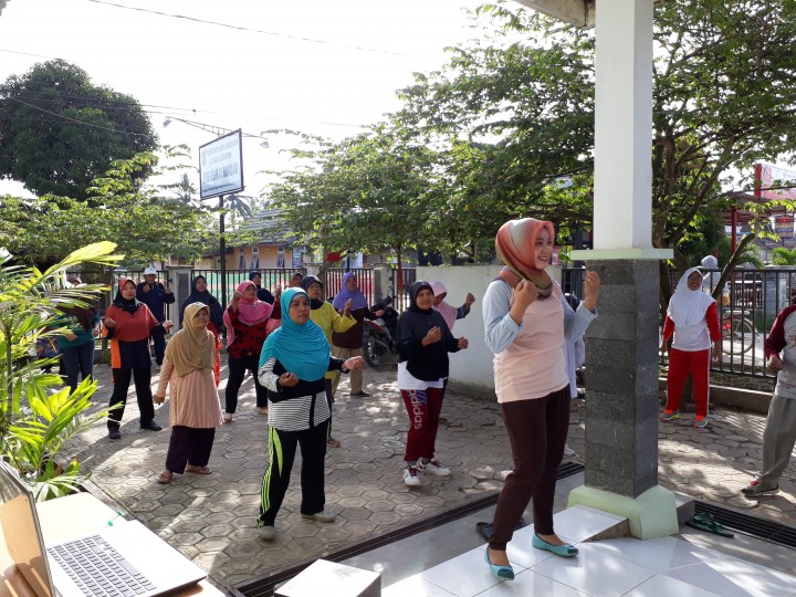 KEGIATAN SENAM PROLANIS UPT. PUSKESMAS BUKUAN