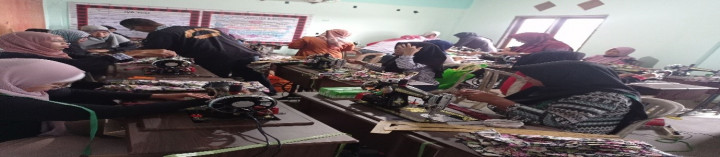 Pelatihan Menjahit Kegiatan Probebaya Bidang Pemberdayaan Masyarakat Tahun 2022