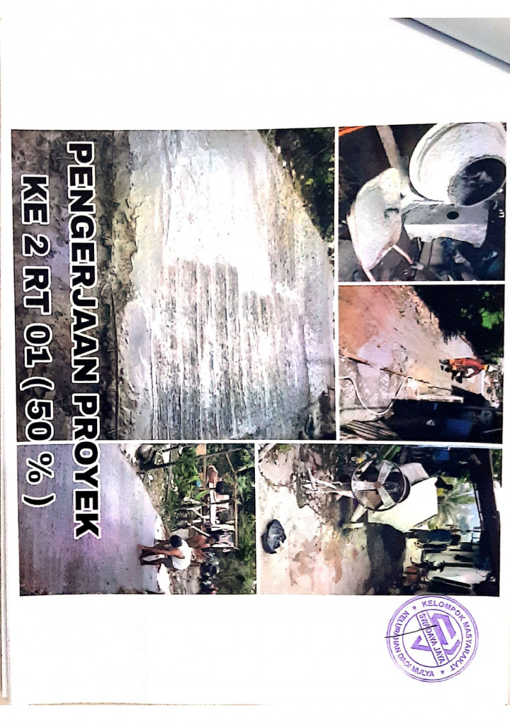 Semenisasi Jalan Jl.KS.Tubun RT.01