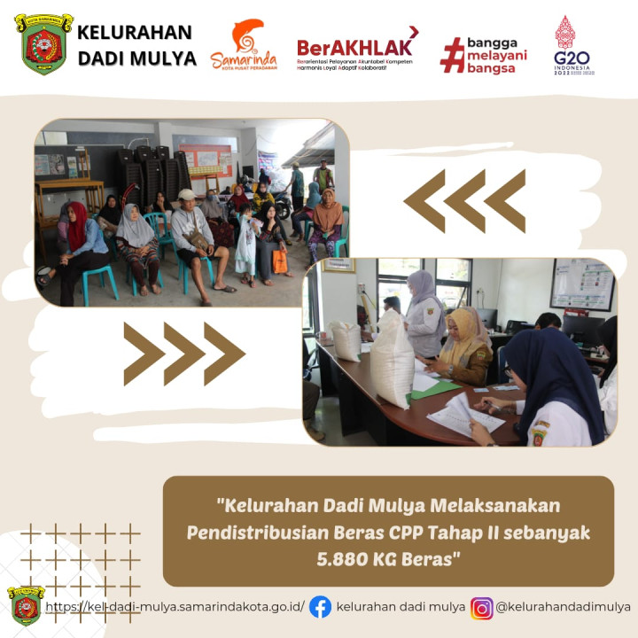 AGENDA KELURAHAN DADI MULYA BULAN OKTOBER 2023