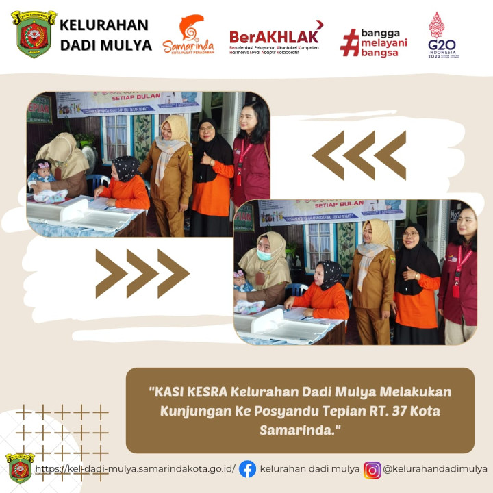 AGENDA KELURAHAN DADI MULYA BULAN OKTOBER 2023