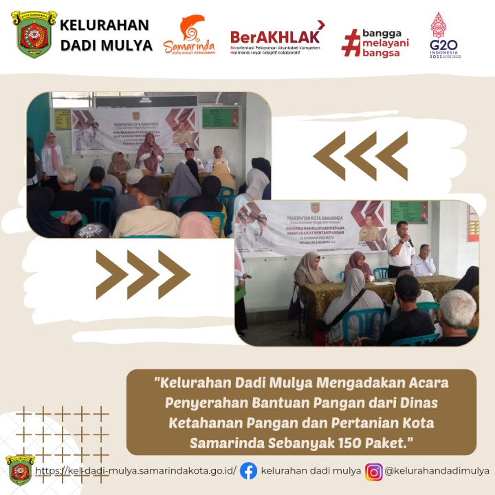 AGENDA KELURAHAN DADI MULYA BULAN NOVEMBER 2023