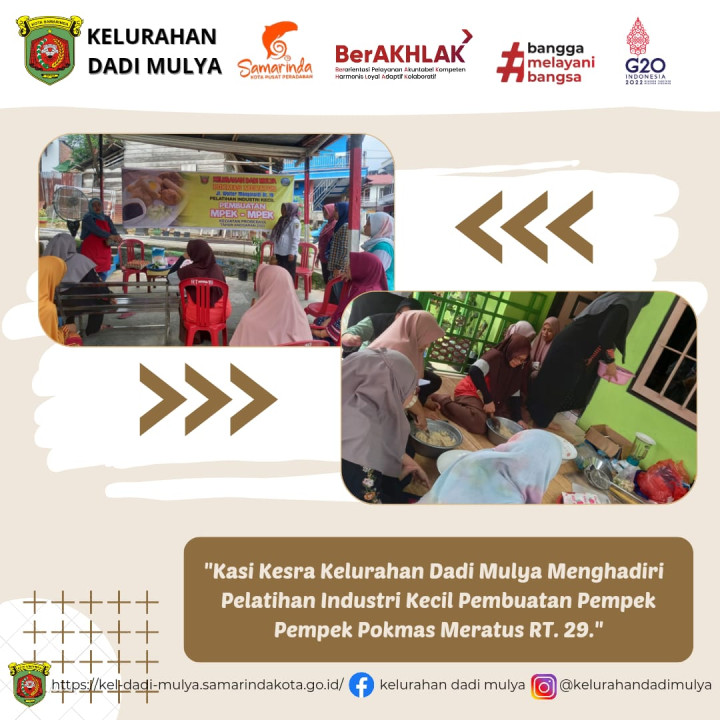 AGENDA KELURAHAN DADI MULYA BULAN NOVEMBER 2023