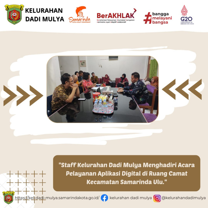 AGENDA KELURAHAN DADI MULYA BULAN NOVEMBER 2023