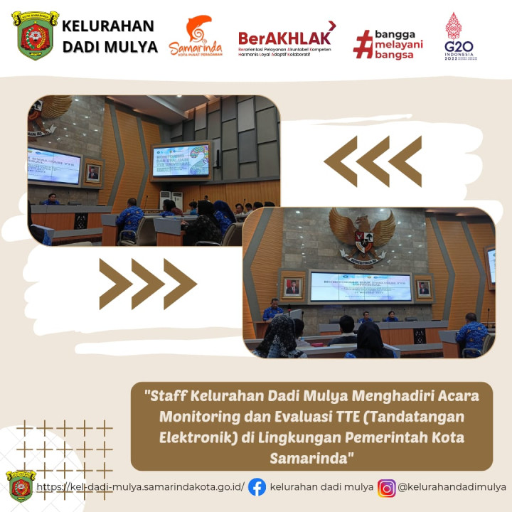 AGENDA KELURAHAN DADI MULYA BULAN NOVEMBER 2023