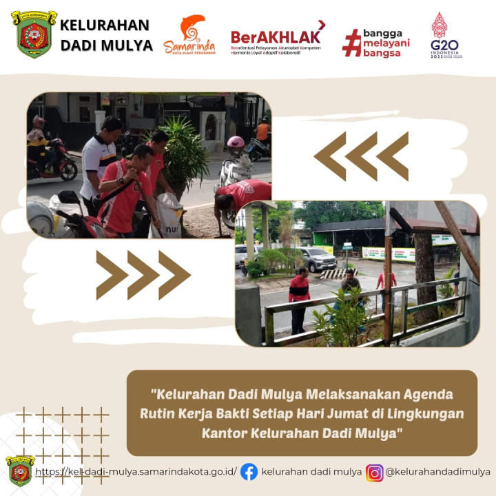 AGENDA KELURAHAN DADI MULYA BULAN NOVEMBER 2023