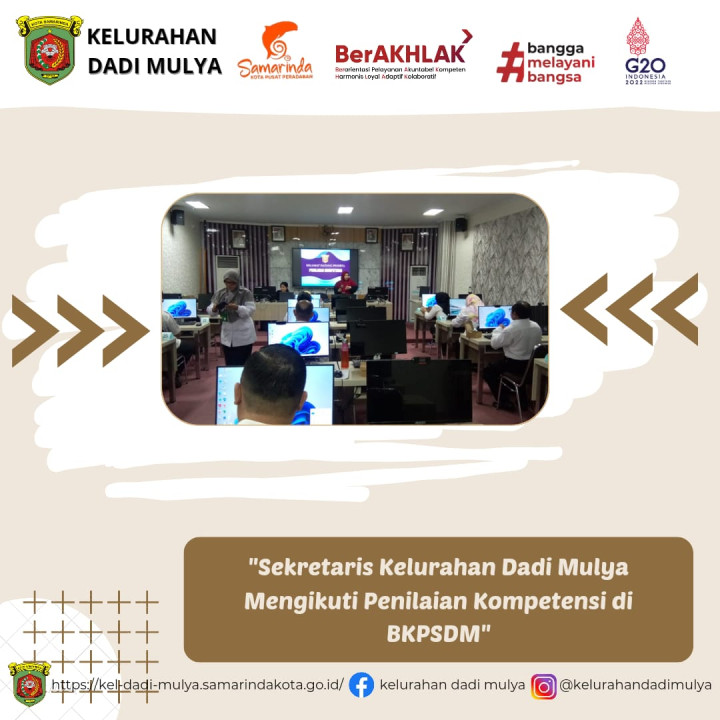 AGENDA KELURAHAN DADI MULYA BULAN DESEMBER 2023