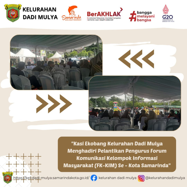AGENDA KELURAHAN DADI MULYA BULAN DESEMBER 2023