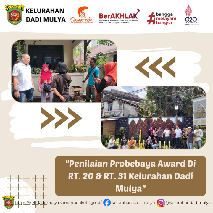 AGENDA KELURAHAN DADI MULYA BULAN DESEMBER 2023