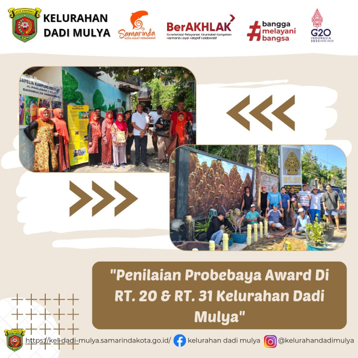 AGENDA KELURAHAN DADI MULYA BULAN DESEMBER 2023