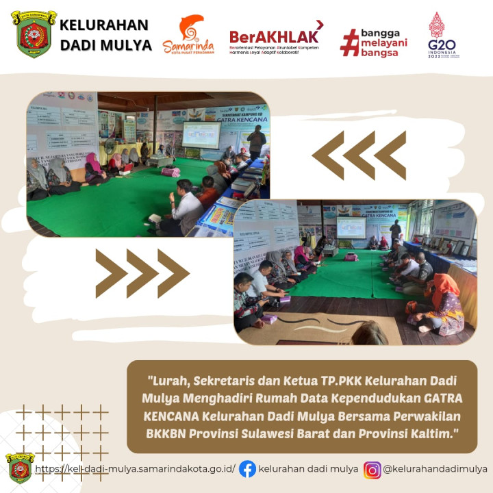 AGENDA KELURAHAN DADI MULYA BULAN DESEMBER 2023