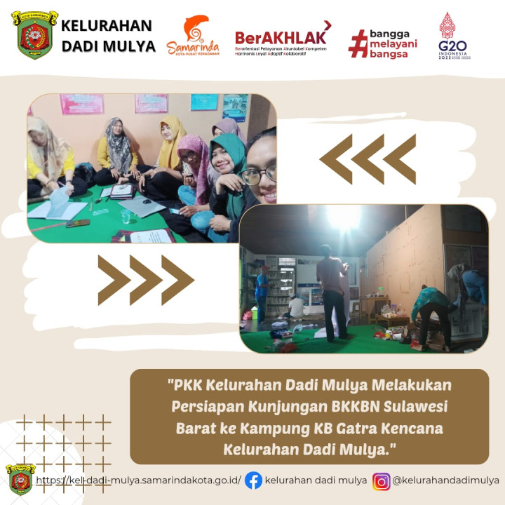 AGENDA KELURAHAN DADI MULYA BULAN DESEMBER 2023