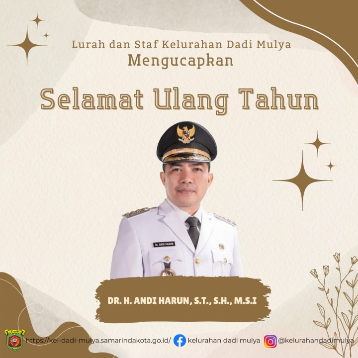 AGENDA KELURAHAN DADI MULYA BULAN DESEMBER 2023