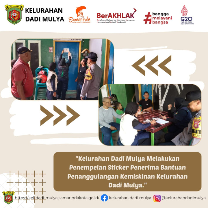 AGENDA KELURAHAN DADI MULYA BULAN DESEMBER 2023